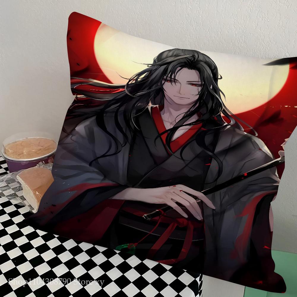 Anime Grandmaster Mo Dao Zu Shi MDZS Pillow Bedroom Sofa Leisure Comfort Cushion Car Living Room Home Decoration