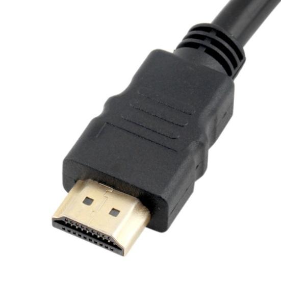 1 in 2 Out 1080P High Clarity Splitter HDMI-compatible Male to Dual Female Adapter Converter Cable