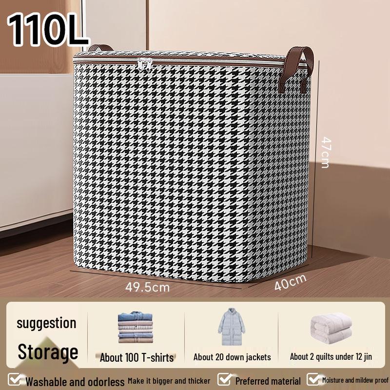 Large Capacity Dustproof Clothing Storage Box for Home Wardrobe Organization