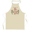 Kitchen Apron - Aline Life Is Prettier - Breton Print - Thick Cotton - Adjustable Ties