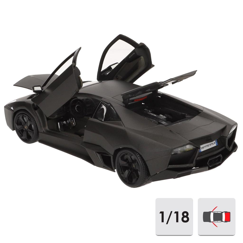 Burago 1/18 Lamborghini Reventon Matte Black