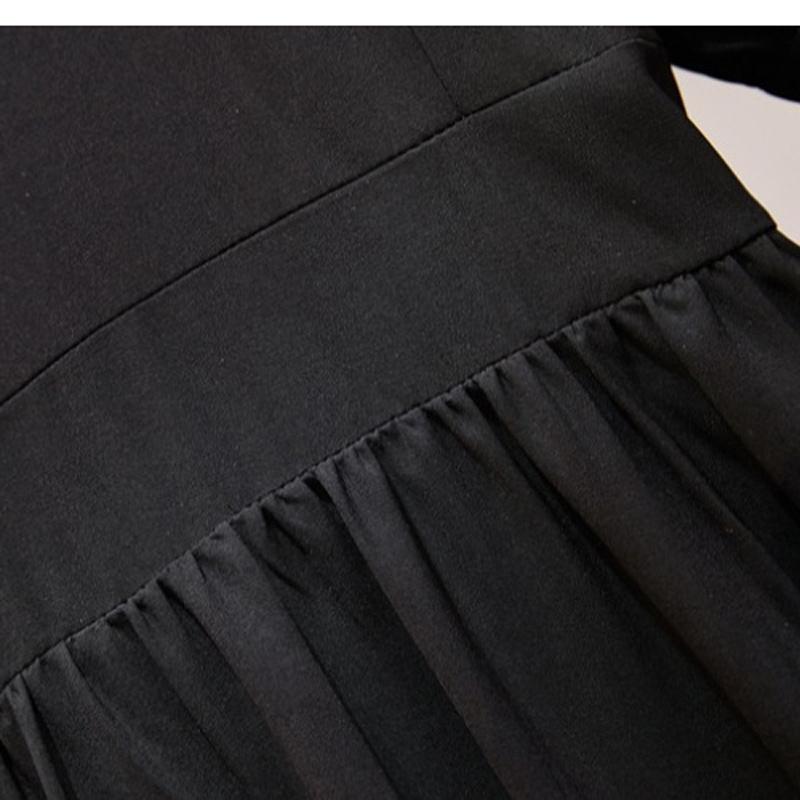 L~4XL Vestido de Mujer Doble Lado para Usar Talla Grande Cintura Vestido de Verano para Mujer Nuevo Estilo Mujeres Gordas Vestido Francés de Doble Cara