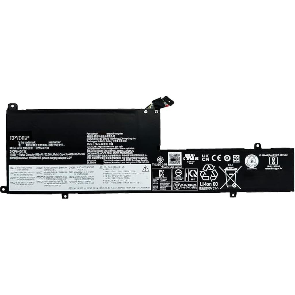 PKWVM Laptop-Akku 95Wh 7922mAh 6-Zellen 11,4V Kompatibel mit Dell Precision 7550 7560 / Precision 7750 7760 Serie C903V 0CR72X CR72X 068N03 0447VR