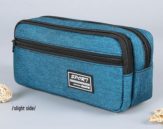 Multi-Layer Waterproof Pencil Case for Students - Large Capacity Stationery Bag