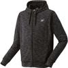 YONEX Uniknit Black Warm-Up Hoodie, 51061, (007)