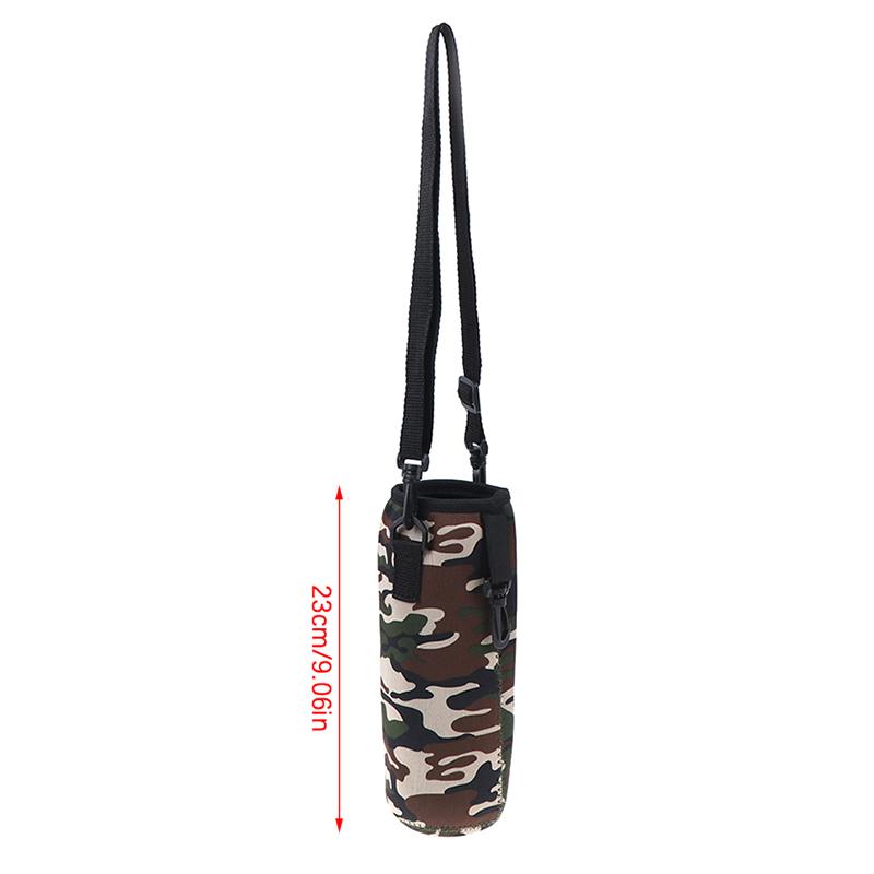 1000ml Nosič na láhev na vodu Izolovaný obal Taška Neoprenový držák Popruh Outdoor
