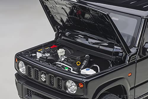 AUTOart 1/18 Scale Suzuki Jimny (JB64) Black Pearl Finished Model 78503
