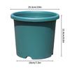 Thickened Plastic Flowerpot Plant Pot for Flowers Shrubs Succulents Breathable Root Control Flower Pot Garden Decorations