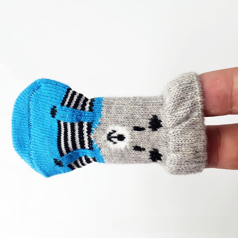 Anti-Scratch Teddy Dog & Cat Socks - Protects Against Dirt and Scratches