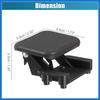 Front Glove Box Lid Latch Lock Handle Cover for Chevrolet Silverado 1500 2001-2007 Latch Catch Clip Black Auto Accessories