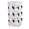 Plastic Stackable Storage Bins, 27.6 x 14 x 13 cm (8 Pack), Plastic Containers for Organizing & Storage Bins for Closet, Garage, Small Parts, Office