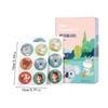 Gnat Patch 72 Piece Animal Pattern Natural Plant Oil Patches Gnat Sticker Sheets for Adults Kids Family Students Home Outdoor