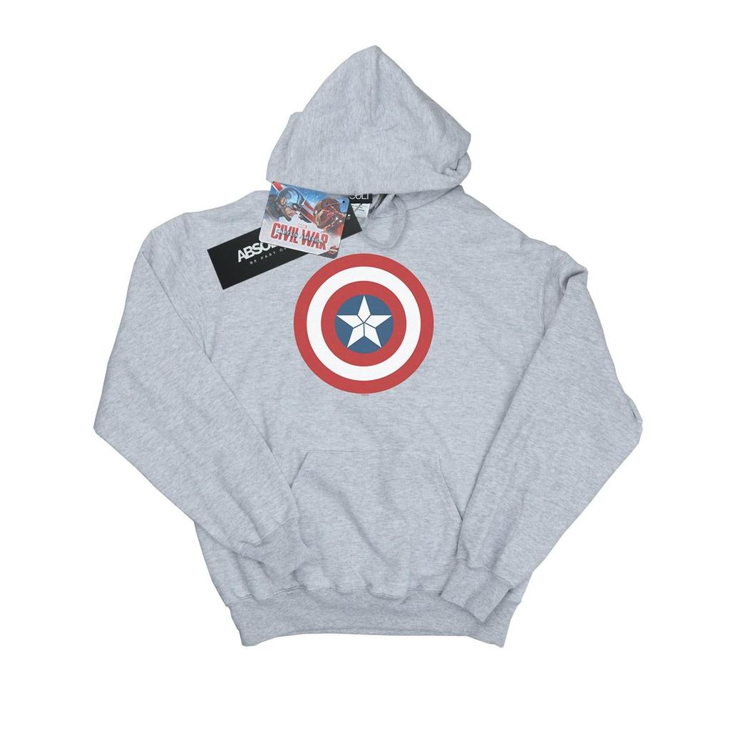 Marvel Boys Captain America Civil War Shield Hoodie