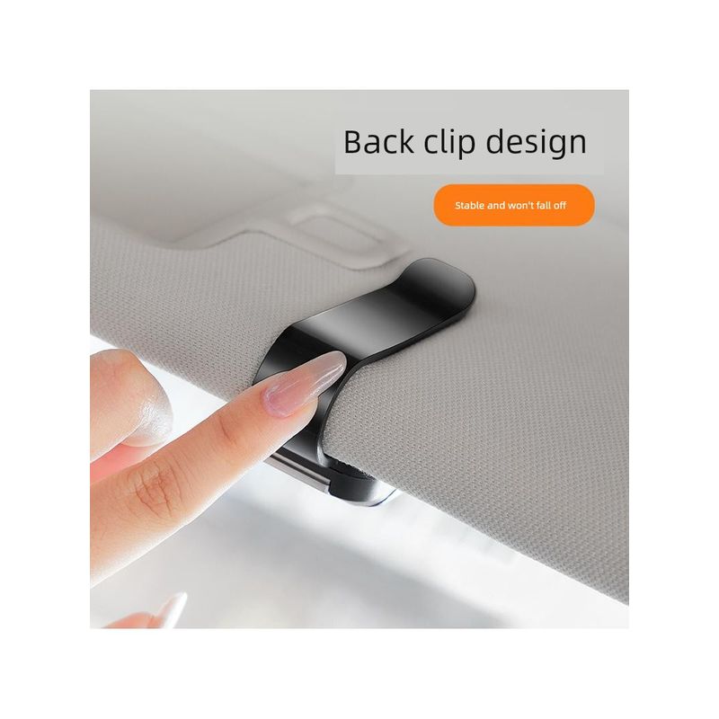 New Car Glasses Clip, Car Sun Visor Holder, Creative, High-End, Cute, Modified, Multifunctional