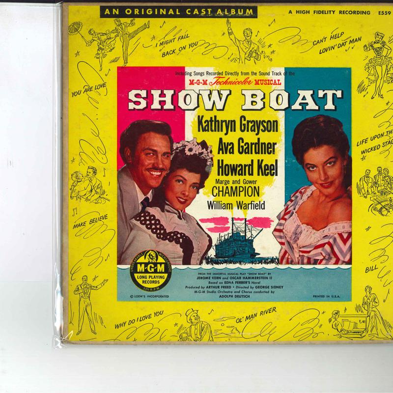 

10inch Record VARIOUS - Show Boat E559 MGM 1951 US Soundtracks & Musicals Used