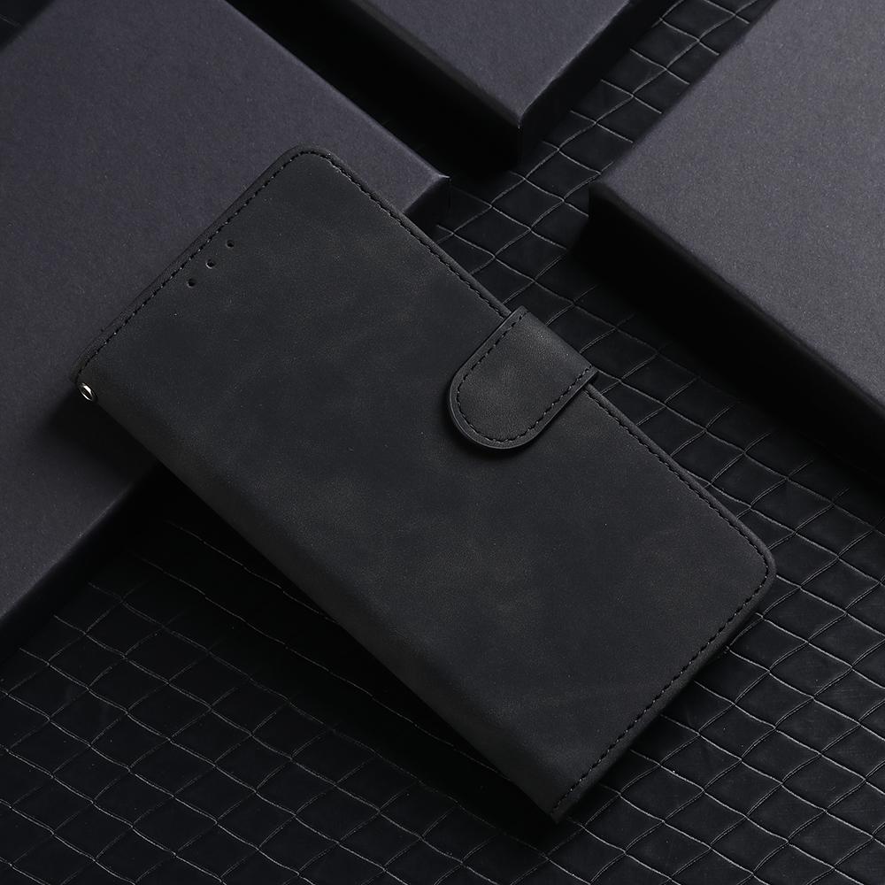 For Infinix Zero 40 4G Leather Case Skin-Feel Anti-Drop Wallet Flip Phone Cover