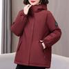 Winter Woman Parkas Hooded Thick Warm Outerwears Loose Women's Coats