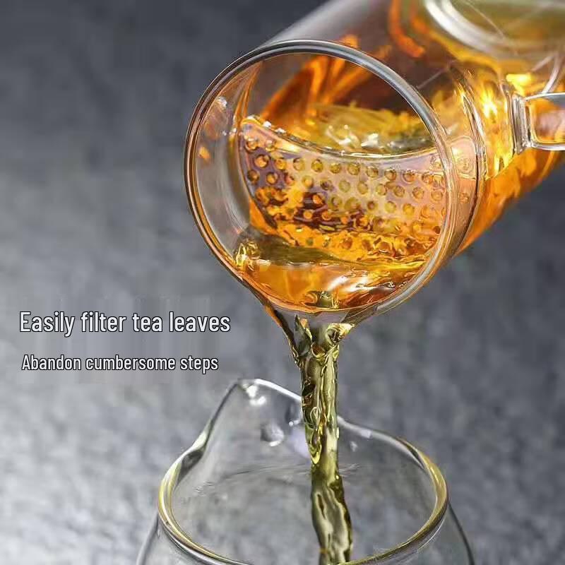 High Borosilicate Glass Tea Infuser Cup