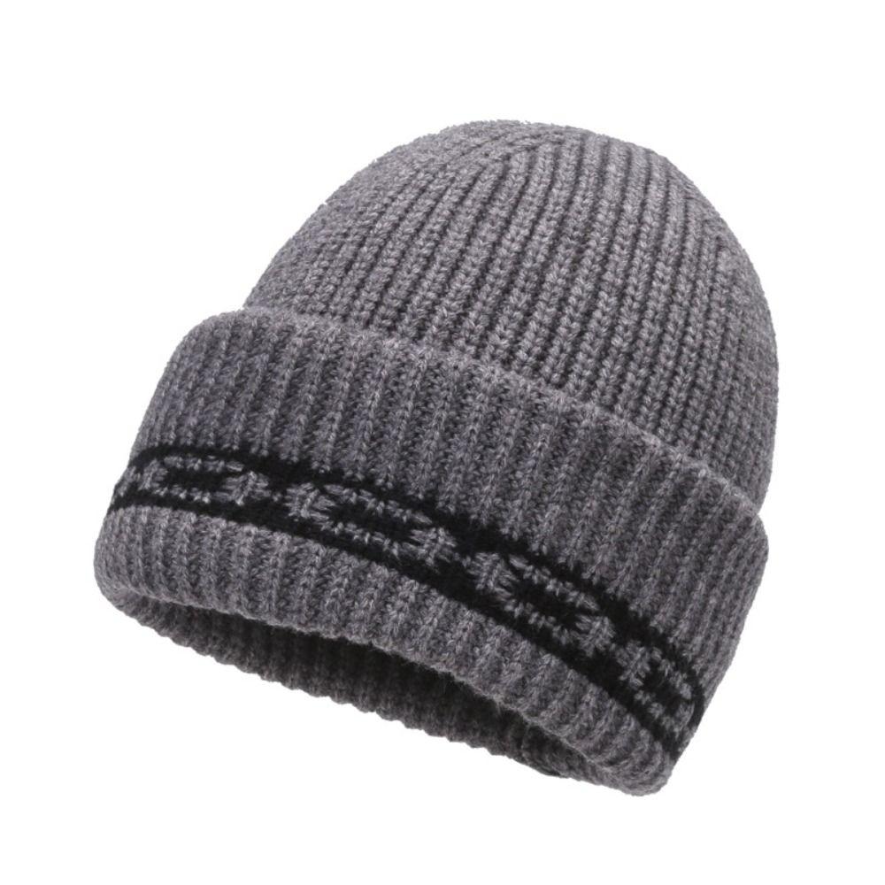 Windproof Knitted Skullies Wool Full Face Cover Hat Fashion Winter Beanie Hat Cycling
