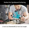 1pc 6mm Schaft Vorlage Schüssel & Tablett Holz Router Bit Wolfram Hartmetall Holz Fräser Holzbearbeitung Werkzeuge