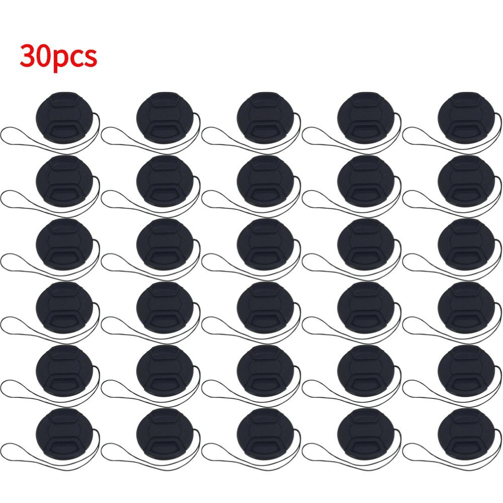 Camera Lens Cap Holder Cover Len Cover For Canon Nikon Sony 37 43 46 Camera Lens Cap Protection Cover With Anti-lost Rope