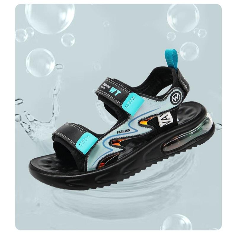 New Boys' Sandals - Cushioned Soft Sole Sports Beach Shoes for Big & Little Kids, Lightweight Summer Footwear