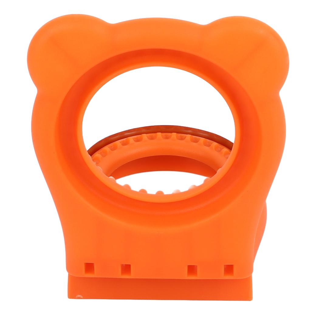 Sandwich Cutter Mold Manual Cake Bread Cutter Sealer Tool Round for Kitchen Cooking Orange