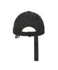 Teulimingbeodeu Destroyed Metal Detail Long Strap Cap [ Charcoal ]