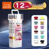 True Color Stackable Acrylic Markers - Non-Bleeding Watercolor Pens for Students and Kids