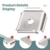 3Pcs X-Blade Dual Mulching Blade Adapters Lawn Mower Blade Adapters 5/8" Center Hole Mowing Blade Adapter for Standard Commercial Lawn Mower Blades