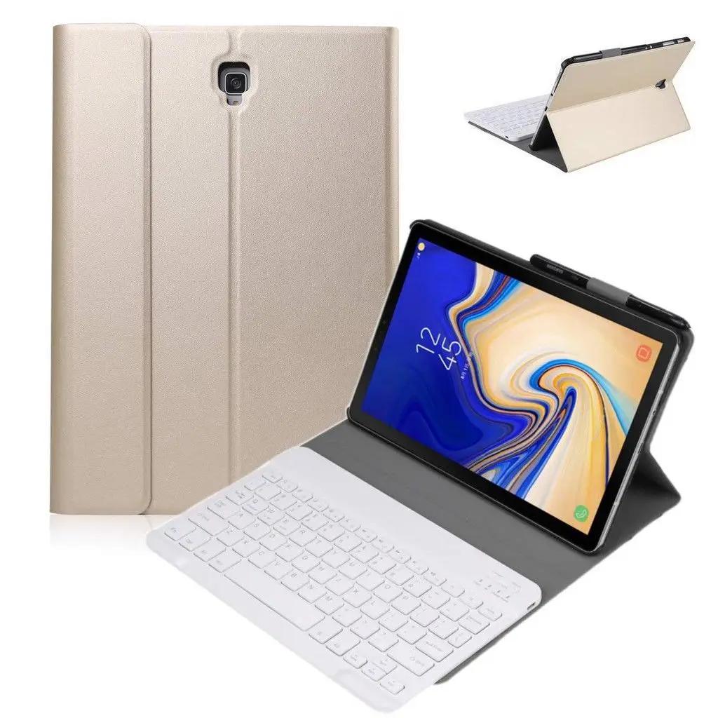 For Samsung Galaxy Tab S4 Case T830 T835 10.5 inch Keyboard Cover for galaxy T830 T835 Slim Soft Protective Shell with Keyboard