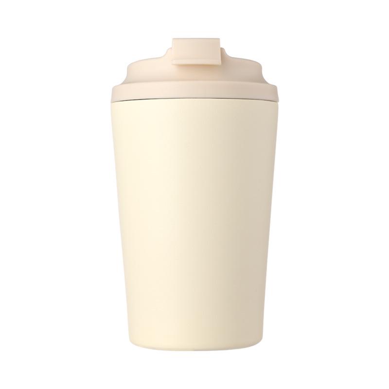 12oz Mehrfarbige Isolierte Edelstahl-Kaffeetasse mit Direkttrinkdeckel