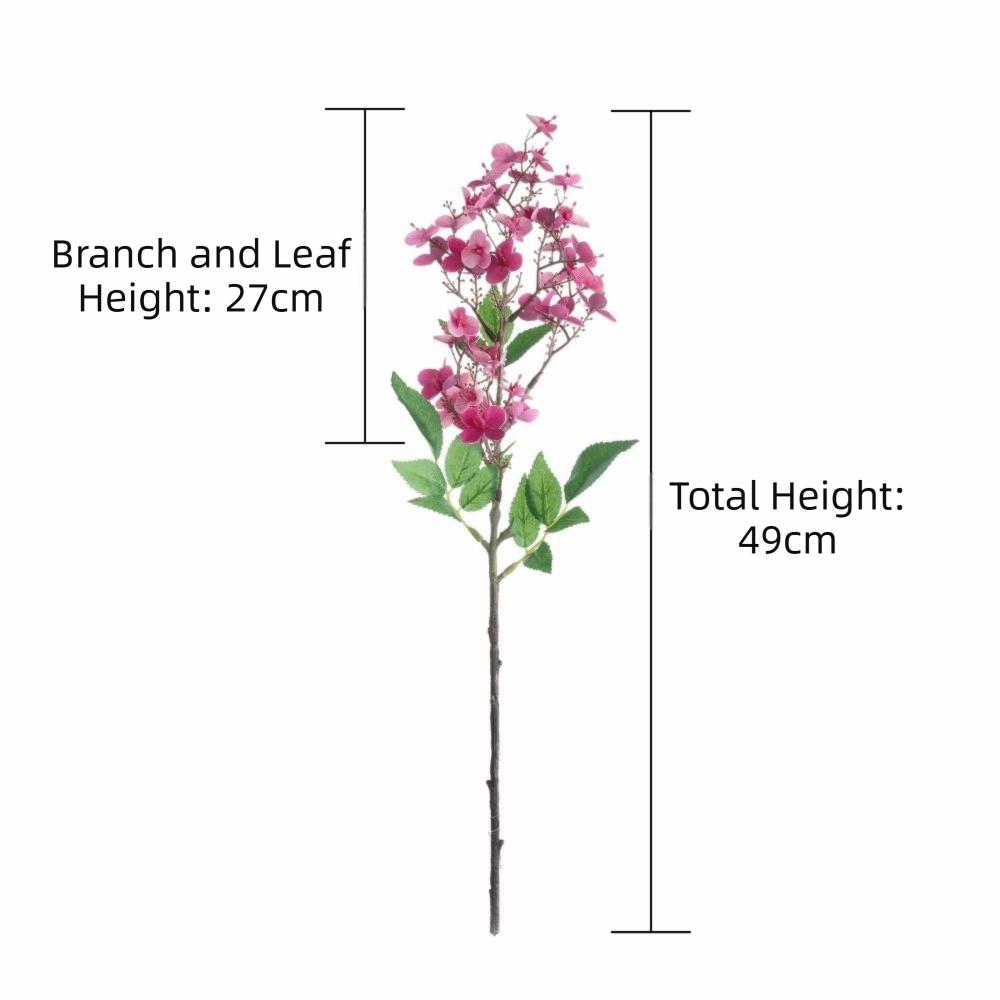 Small Branch Artificial Flower Branch Floral Arrangement Supplies  Home Decor