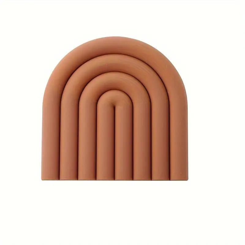 Multi-colored Cloud-shaped Coasters, Multi-functional Non-slip Heat-insulating Kitchen Mats, Silicone Tripods