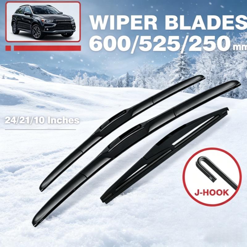 Mitsubishi RVR 2010-2022 Windshield Wiper Blades Set - 24\" & 21\