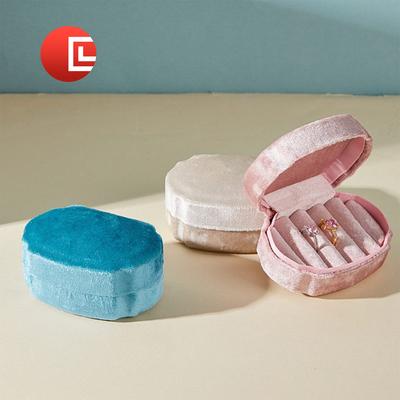 Luxury Velvet Jewelry Box, Large Capacity Storage Case for Rings, Earrings and Necklaces, Premium Display Organizer