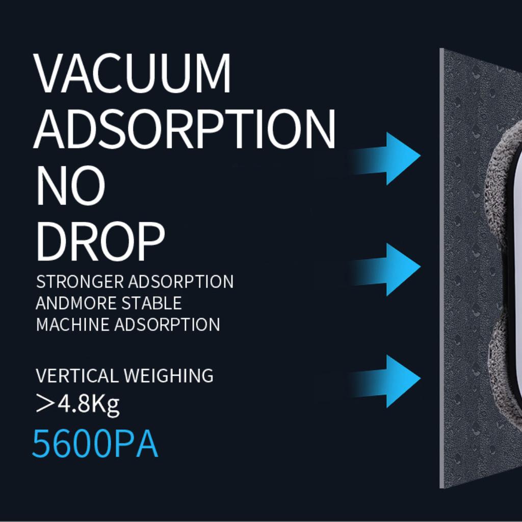 Aspirador de pó robô ultrafino, limpador de janelas, limpador de janelas elétrico, vidro, limpiacristales, controle remoto para casa