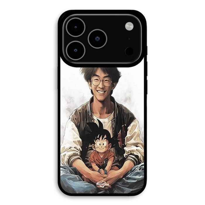 Hülle Für iPhone 18 Pro Max Akira Toriyama Goku als Kind Maniacase schwarz
