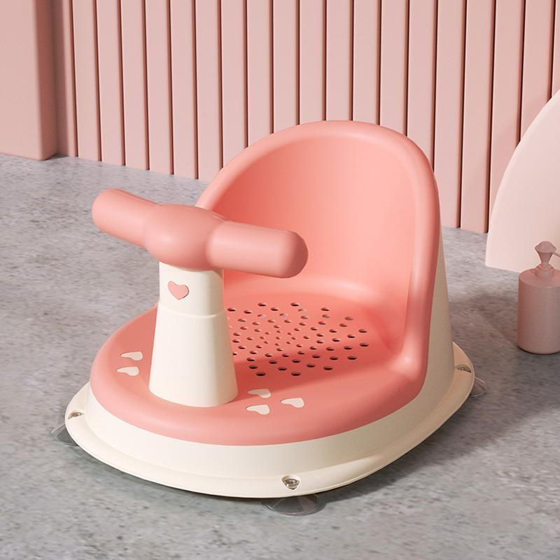 Draagbare Douchestoel voor Baby's Waterdicht Antislip Stabiel Badrek voor Pasgeborenen Peuters Jonge Kinderen Badkamer Baden Groei Benodigdheden