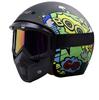 HNJ Harley Retro Electric Car Helmet Battery Men's Women's Half
