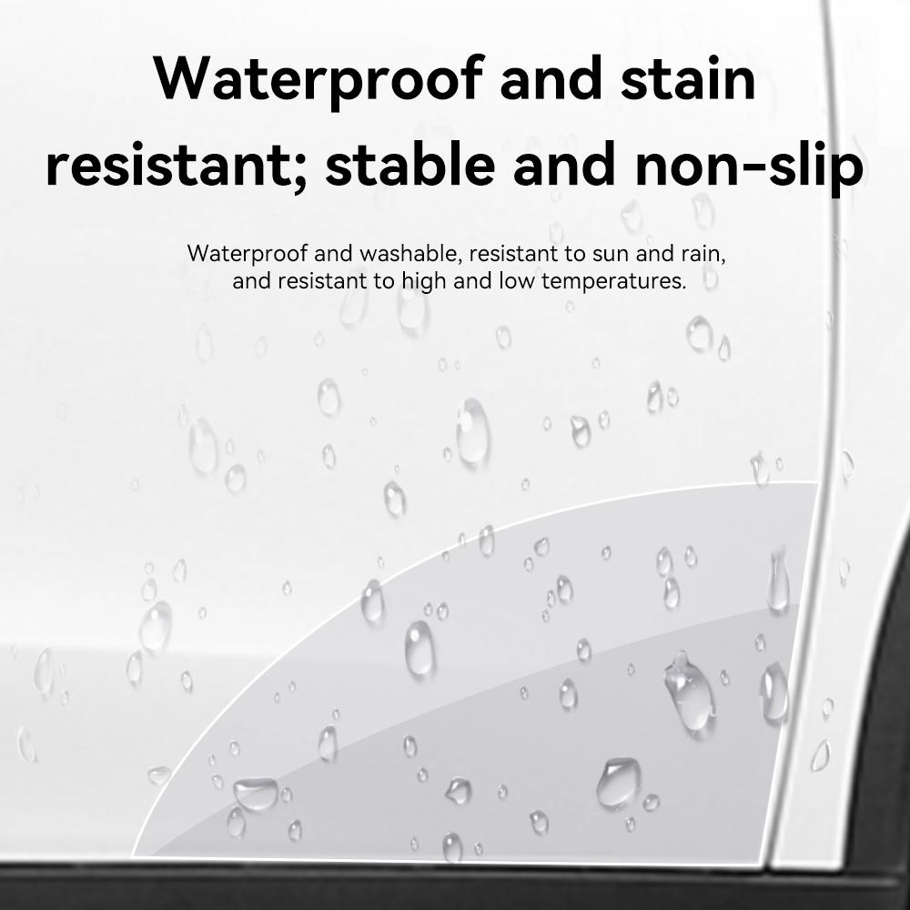 YZ for Tesla Model Y Juniper Car Door Protection TPU Film Car Door Edge Guard Anti-scratch Waterproof Sticker 2026 Accessories