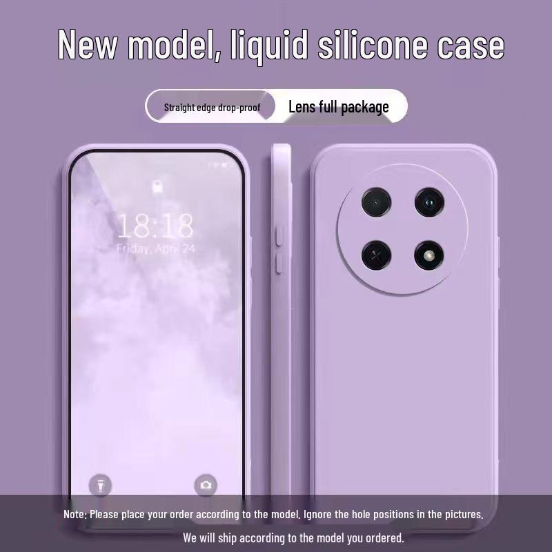 Huawei Enjoy 70 Pro Case: Solid Color, Full Coverage, Anti-Drop Silicone Soft Edge