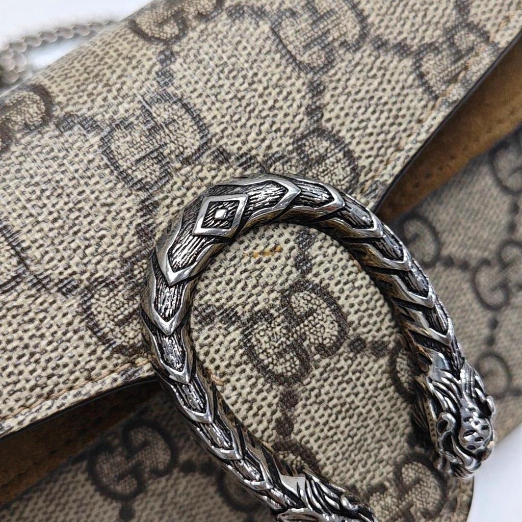 [Gebraucht] Gucci Dionysus GG Supreme Super Mini Tasche 'Beige' - Sehr Gut #1NF830Q
