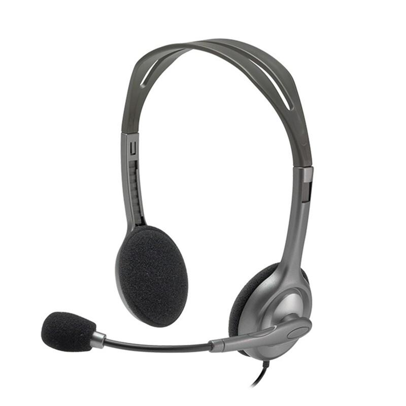 

Logitech H111 Stereo Headset with 3.5mm Single Jack