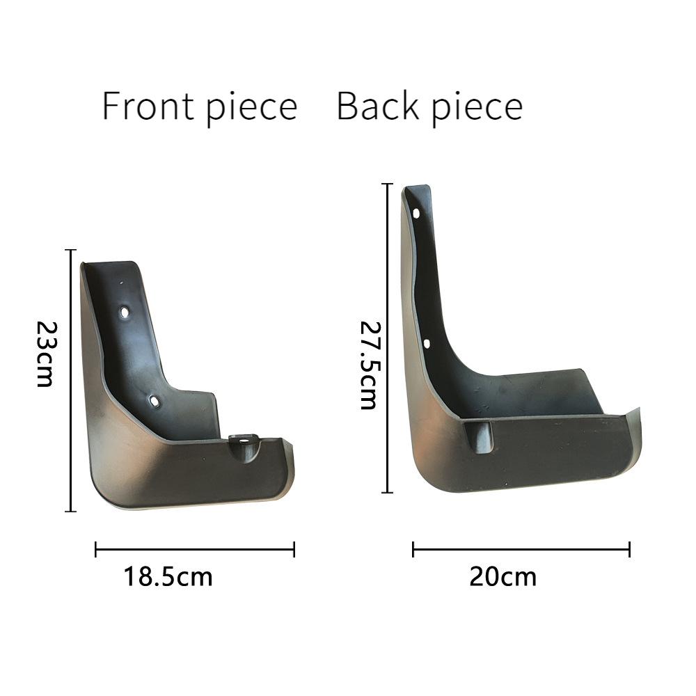 4 PCS Front Rear Car Mudflap for Toyota Camry 2012 2013 2014 Fender Mud Flaps Guard Splash Flap Mudguards Accessories