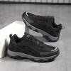 Hiking Shoes Large Size Four-season Men's Shoes Outdoor Casual Walking Shoes Mesh Sneakers Breathable and Lightweight