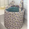 Fabric Storage Basket Portable Home Organizer Bin New Storage Bin  Organization