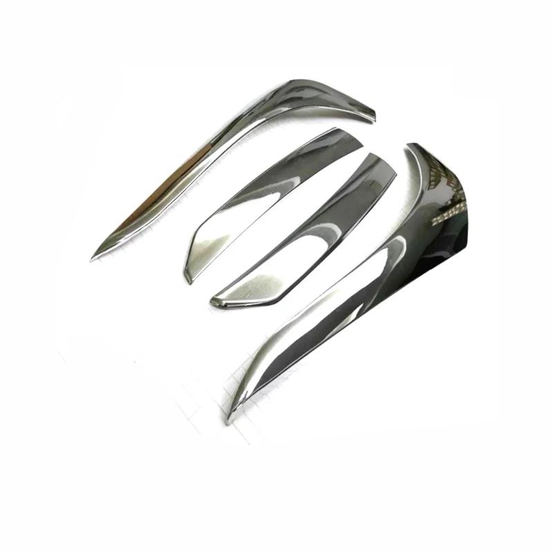 For Mitsubishi Outlander 3 2013- ABS Chrome Door Handle Door Bowl Rear View Rearview Side Mirror Taillight Eyebrow Cover