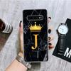 26 Letter Crown Custom A Phone Case For Samsung Galaxy S26 S25 Edge S24 S23 FE S22 Ultra S21 Plus S20 + Fundas Cover Coque Galax