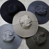 Breathable Large Brim Sun Hat Detachable Hat Top Sun Protection Hat Sports Fisherman Hat  Travel
